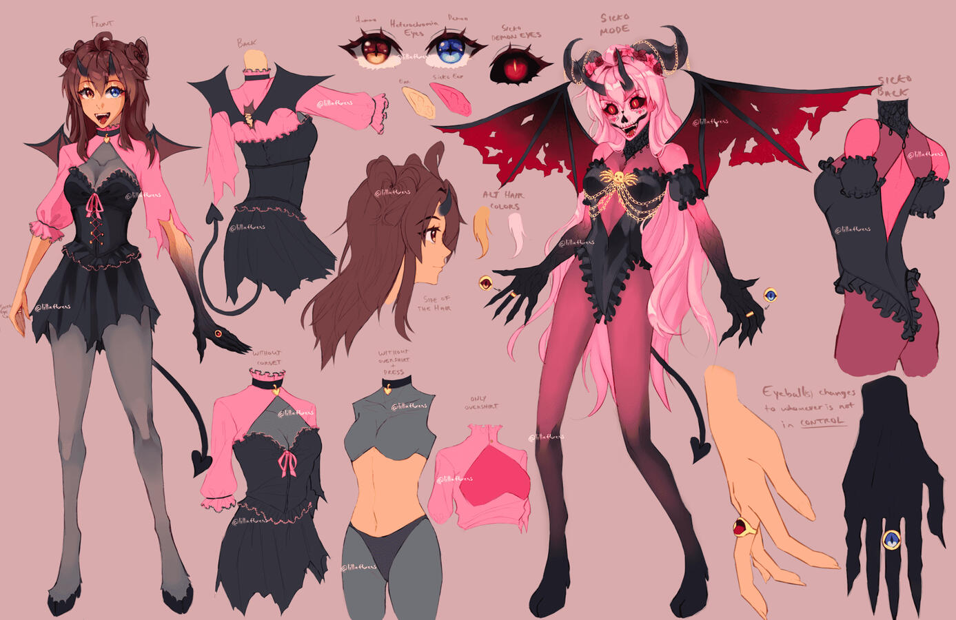 Lillia Character Design